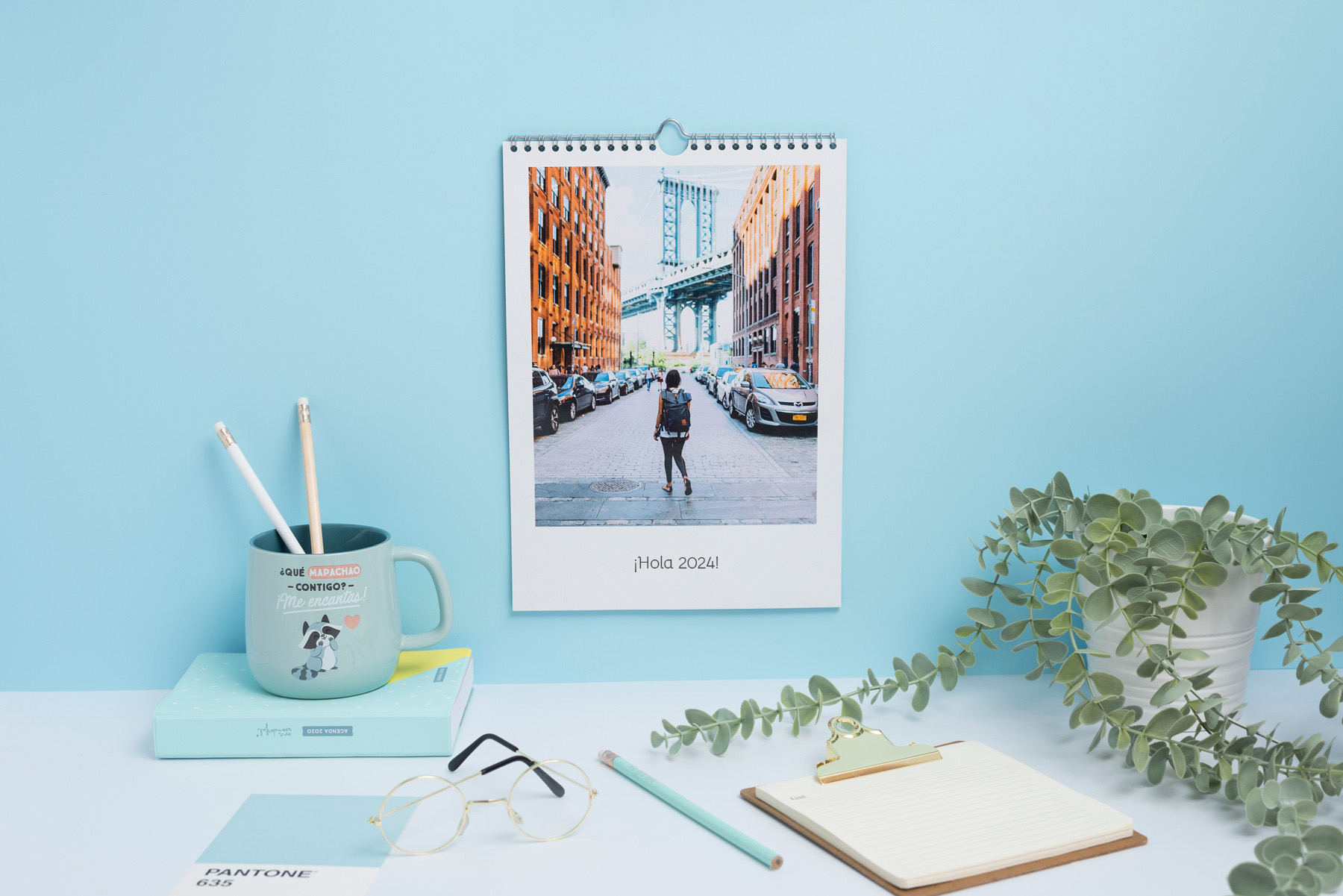 calendario-de-pared-a4 Calendario de pared clásico en tamaño A4