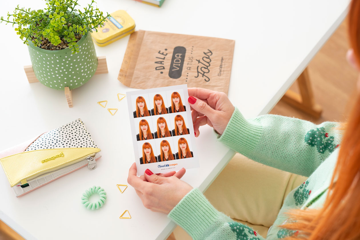 fotos-dni-pasaporte Lote de 9 fotos tamaño carnet para DNI o Pasaporte