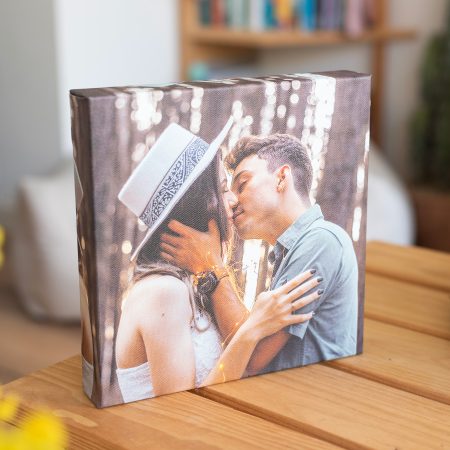 Lienzo de mesa 20x20 cm.