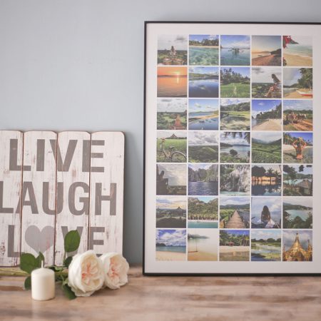 imagen poster collage instagram