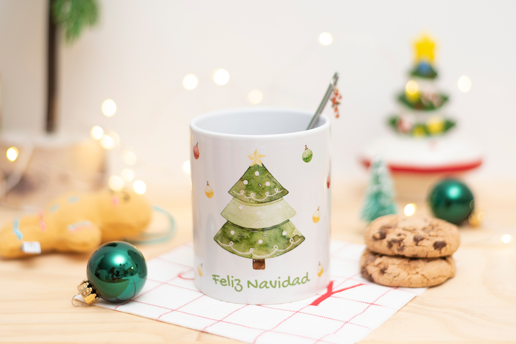 taza ceramica navidad 2